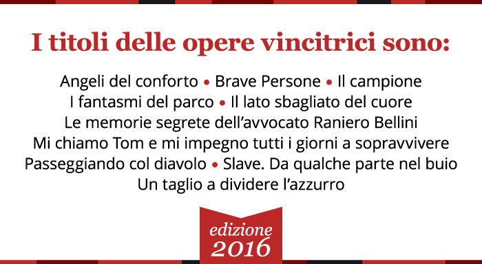 Aggiornamento vincitori IoScrittore 2016