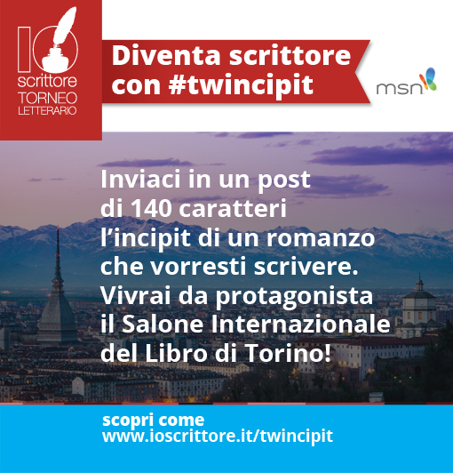 Vivi il Salone Internazionale del Libro di Torino da protagonista con #twincipit