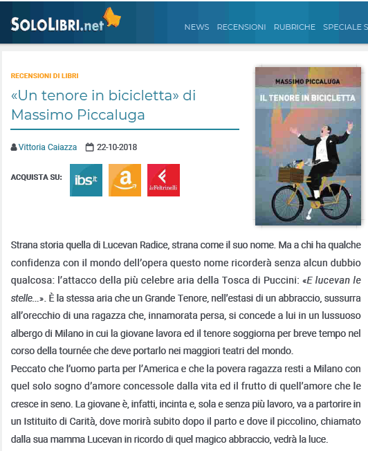 22 ottobre 2018_Il tenore in bicicletta_SoloLibri